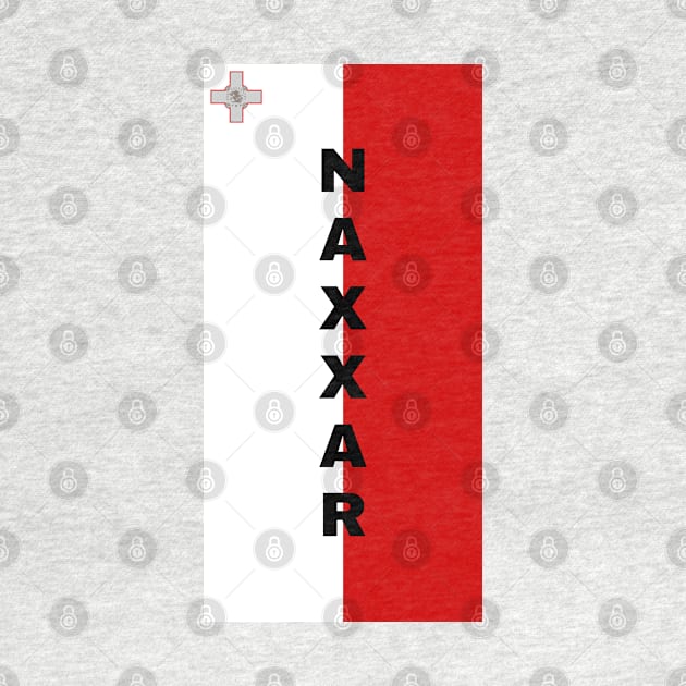 Naxxar City in Malta Flag Vertical by aybe7elf